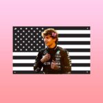 Kimi Antonelli Black US Flag Banner Formula One Outdoor Flag 1.jpg
