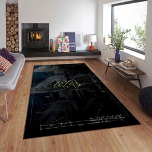 Lewis Hamilton 44 Rectangle Rug 1.jpg