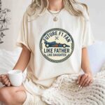 Like Father Like Daughter F1 Fan Vintage 7 T Shirt.jpg