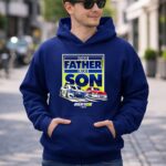 Like Father Like Son Bill Elliott Chase Elliott Hendrick Motorsports 4 Hoodie.jpg