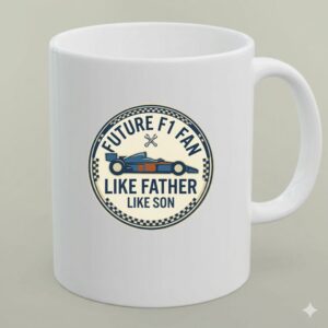 Like Father Like Son F1 Fan 1 mug.jpg