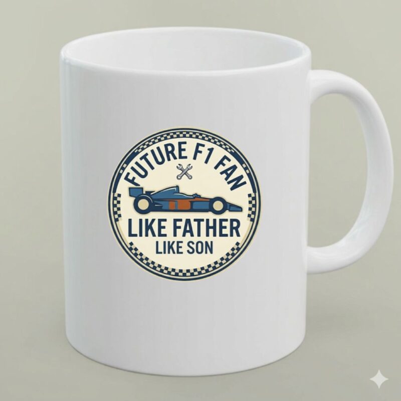 Like Father Like Son F1 Fan 1 mug.jpg