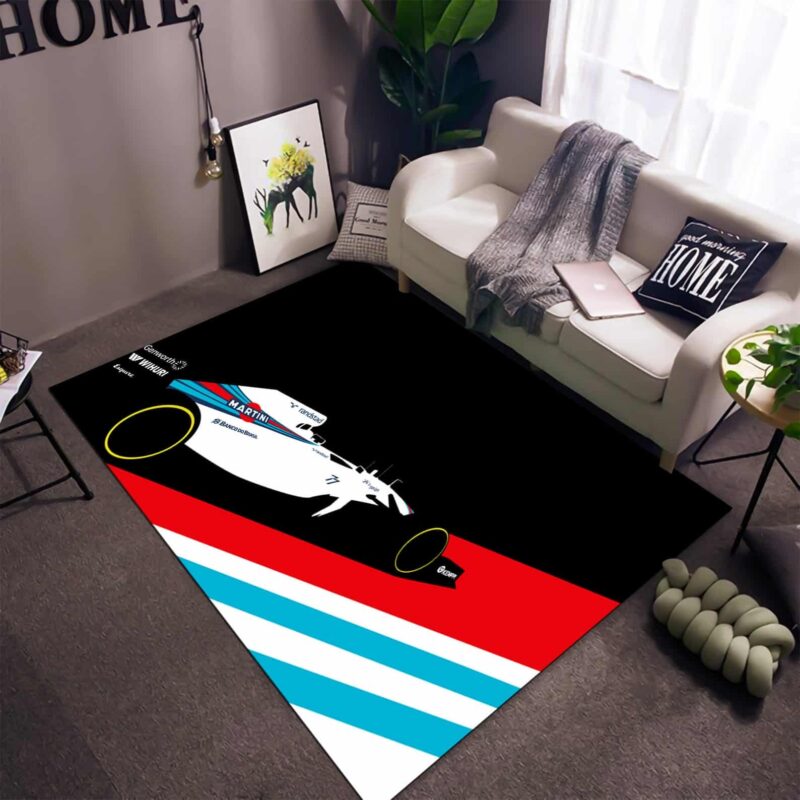 Martini Racing Car Rectangle Rug 1.jpg