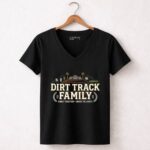 Matching Dirt Track Family 4 Womens V Neck.jpg