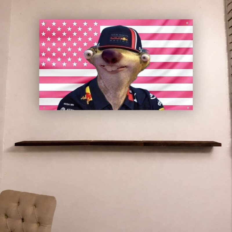 Max Verstappen Sid Meme Funny Outdoor Flag 1.jpg