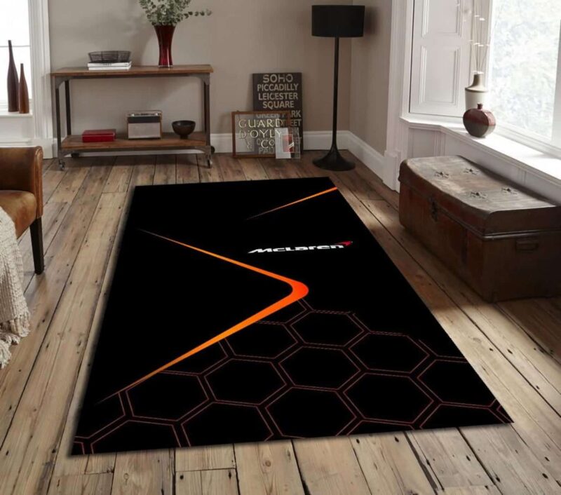McLaren Car Logo Rectangle Rug 1.jpg