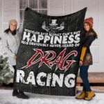 Money Cant Buy Happiness Drag Racing Blanket 2.jpg