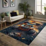 Monster Truck Mud Racing Offroad Pickup Rectangle Rug 2.jpg