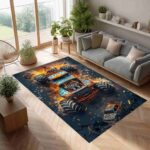 Monster Truck Mud Racing Offroad Pickup Rectangle Rug 3.jpg