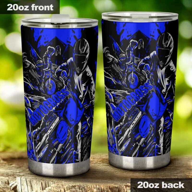 Motocross 20oz Tumbler Blue 2.jpg