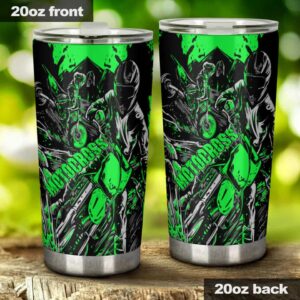 Motocross 20oz Tumbler Green 2.jpg