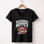 Motocross Addict 4 Womens V Neck.jpg