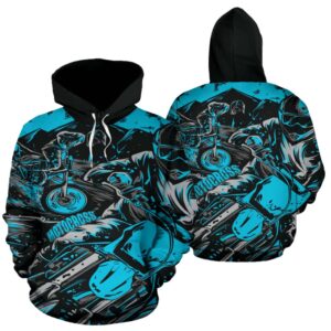 Motocross All Over Print Hoodie Carolina Blue 2.jpg