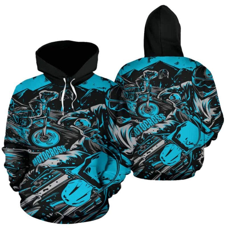 Motocross All Over Print Hoodie Carolina Blue 2.jpg