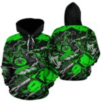 Motocross All Over Print Hoodie Green 2.jpg