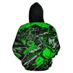Motocross All Over Print Hoodie Green 4.jpg