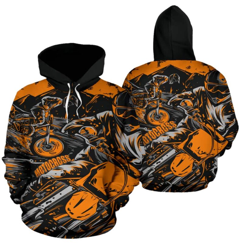 Motocross All Over Print Hoodie Orange 2.jpg