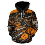 Motocross All Over Print Hoodie Orange 3.jpg