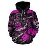 Motocross All Over Print Hoodie Pink 3.jpg