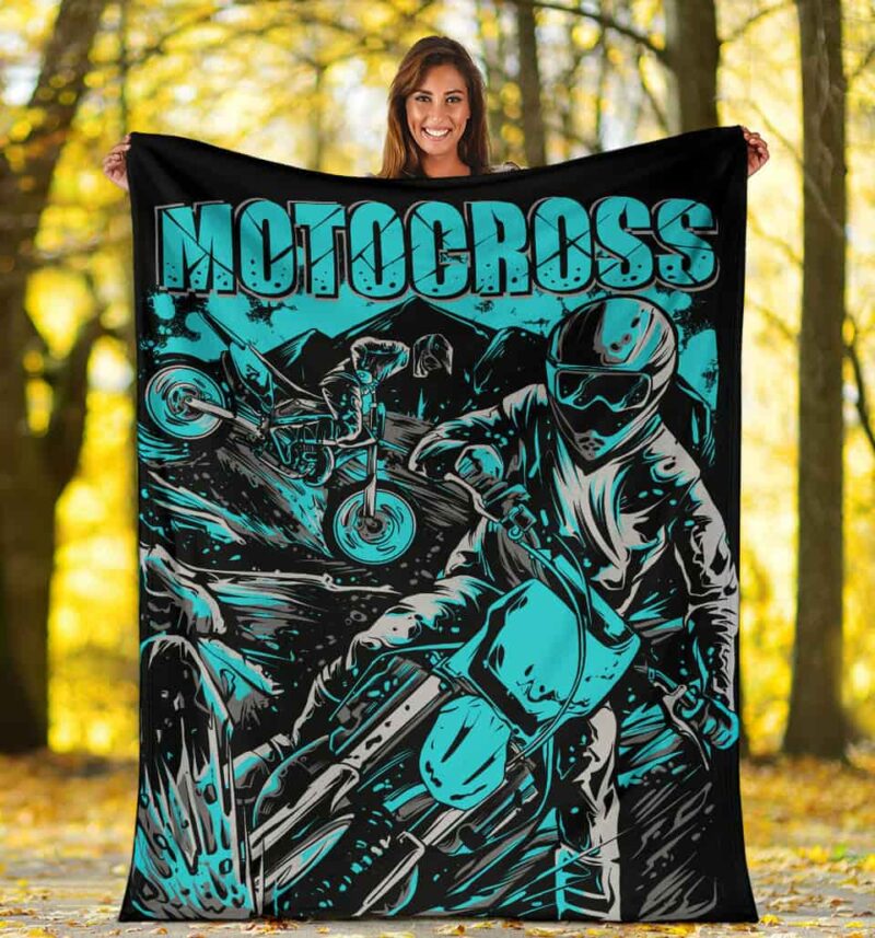 Motocross Blanket Carolina Blue 2.jpg