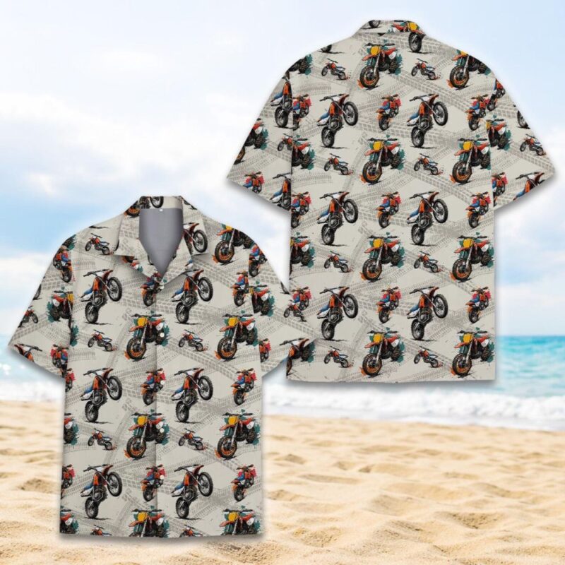 Motocross Dirt Bike Tire Tracks Hawaiian Shirt 1.jpg