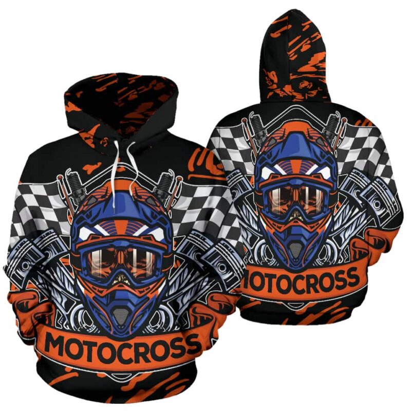 Motocross Face Helmet All Over Print Hoodie 2.jpg
