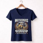 Motocross Family 2 Womens V Neck.jpg
