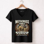Motocross Family 4 Womens V Neck.jpg