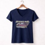 Motocross Mama 2 Womens V Neck.jpg