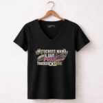 Motocross Mama 4 Womens V Neck.jpg