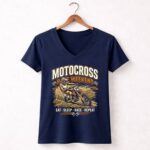 Motocross Race Weekend 2 Womens V Neck.jpg