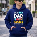 My Dad Is Faster Than Your Dad Checker Flag Race 4 Hoodie.jpg