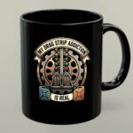 My Drag Strip Addiction Is Real Funny Racing 1 mug.jpg