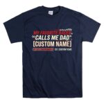 My Favorite Racer Calls Me Dad Custom 5 T Shirt.jpg