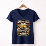 Nascar Beer Vintage 2 Womens V Neck.jpg