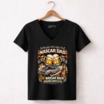 Nascar Beer Vintage 4 Womens V Neck.jpg