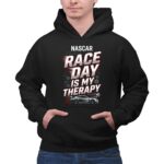 Nascar Dad Race Day Is My Therapy 1 Hoodie.jpg