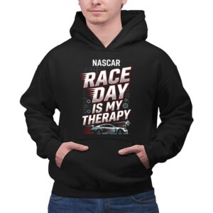 Nascar Dad Race Day Is My Therapy 1 Hoodie.jpg