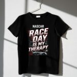 Nascar Dad Race Day Is My Therapy 3 T Shirt.jpg