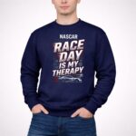 Nascar Dad Race Day Is My Therapy 5 Long Sleeves.jpg