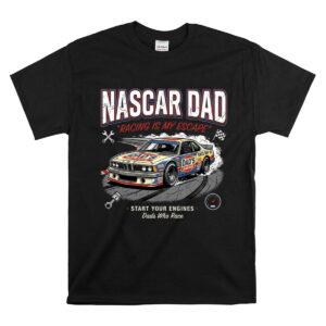 Nascar Dad Racing Is My Escape Vintage 1 T Shirt.jpg
