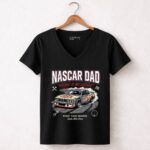 Nascar Dad Racing Is My Escape Vintage 4 Womens V Neck.jpg