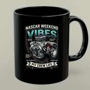 Nascar Weekend Vibes Pit Crew Life For Dad 1 mug.jpg