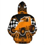 Non Wing Sprint Car All Over Print Hoodie Orange 3.jpg