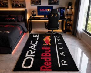 Oracle Racing Red Bull Rectangle Rug 1.jpg