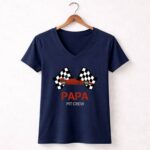Papa Pit Crew Formula 2 Womens V Neck.jpg