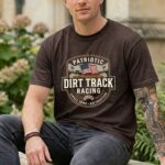 Patriotic Dirt Track Racing Comfort Colors T Shirt 5.jpg