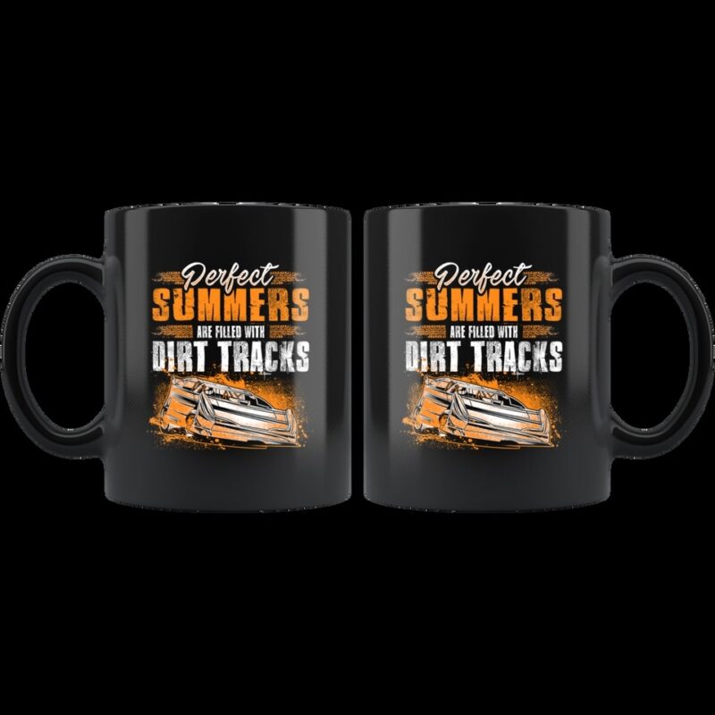 Perfect Summers Are Filled With Dirt Track Late Model Ceramic Mug 1.jpg