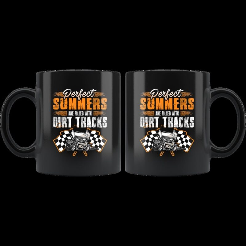 Perfect Summers Are Filled With Dirt Track Sprint Car Mug 1.jpg