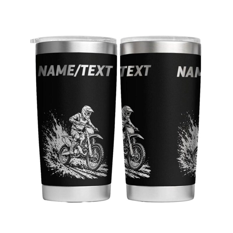 Personalised Motocross Motorbike Themed Tumbler 1.jpg